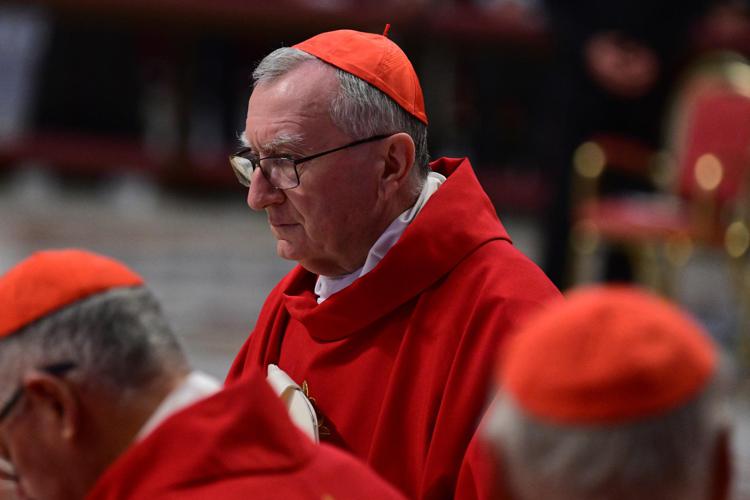 Il cardinale Pietro Parolin - Afp