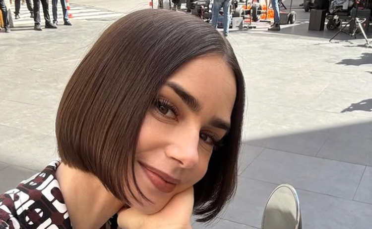 Lily Collins a Roma - Instagram / Lily Collins