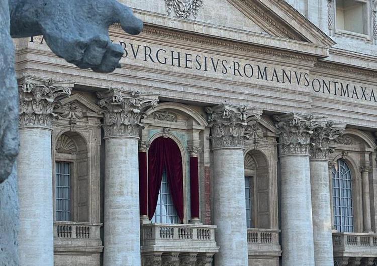 Basilica di San Pietro, foto Adnkronos