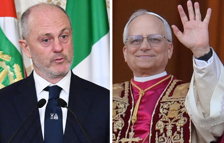 Angelo Binaghi e Papa Leone XIV - Ipa