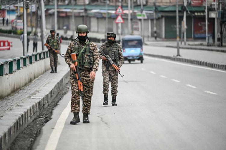 Forze paramilitari in India - Afp