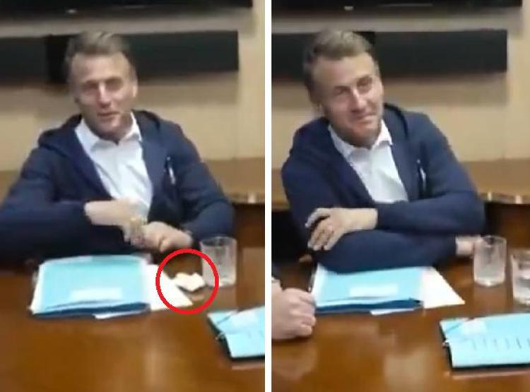 Due immagini del video