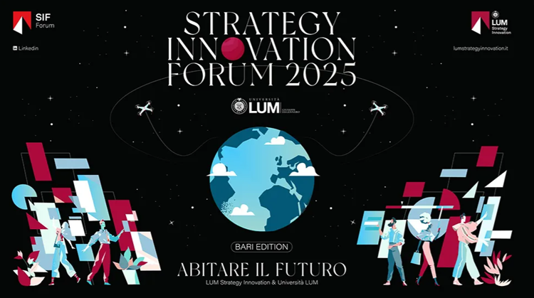 Strategy innovation forum Bari 2025: 'Abitare il futuro'