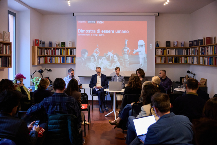 Lenovo-Belleville, al via laboratorio su come scrivere storie al tempo dell'IA