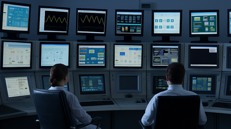 Control room - Immagine generata con AI
