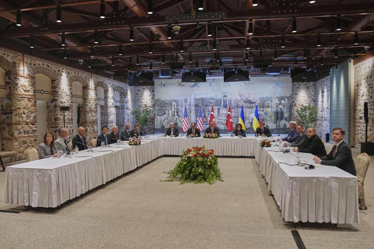 Colloqui tra Ucraina e Russia (Afp)