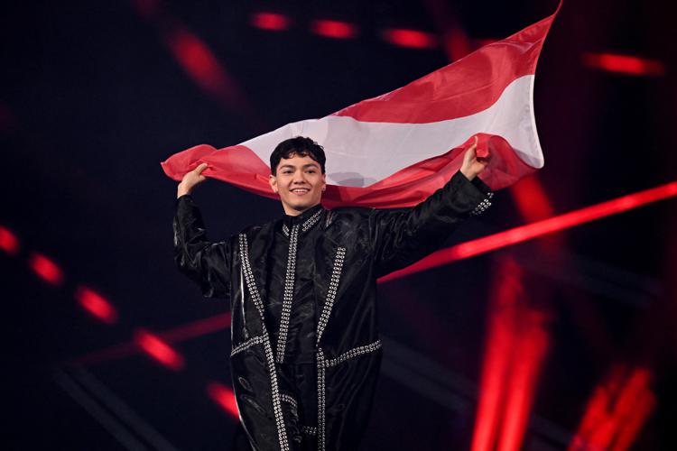 Eurovision, vince l'Austria. Lucio Corsi quinto