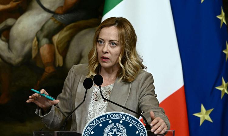 Giorgia Meloni - Afp