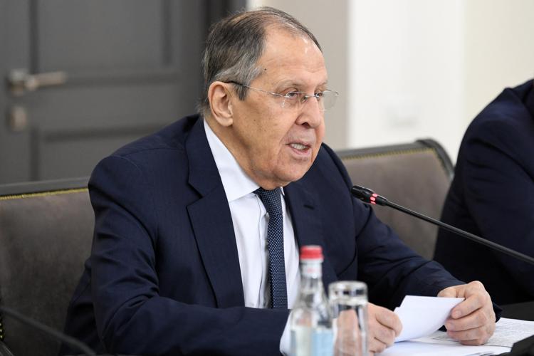 Il ministro degli Esteri russo Sergey Lavrov - (Afp)