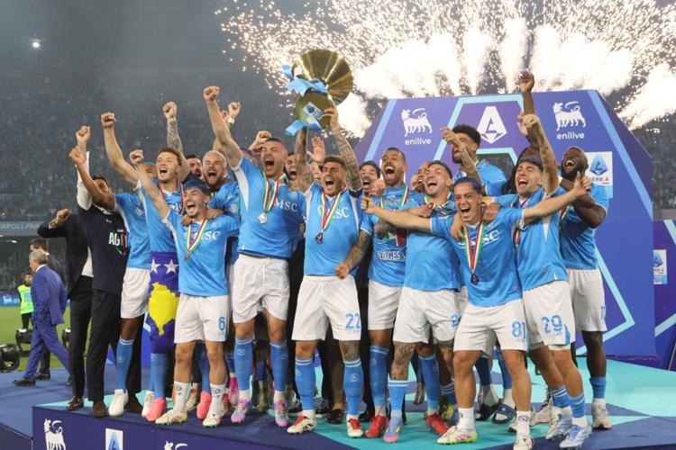 La festa scudetto del Napoli - Fotogramma/IPA