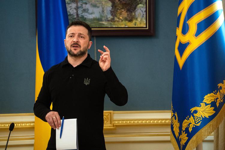 Voldymyr Zelensky - Fotogramma /Ipa