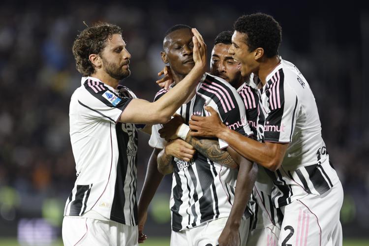 I festeggiamenti della Juventus - Fotogramma/IPA