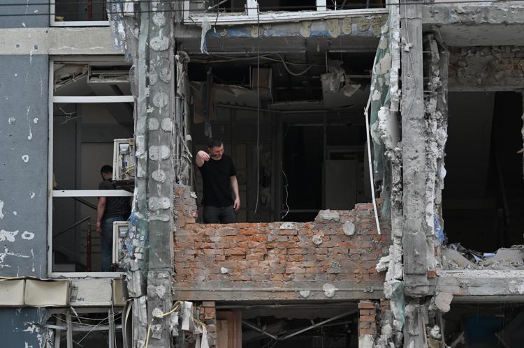 Raid a Kiev (Afp)