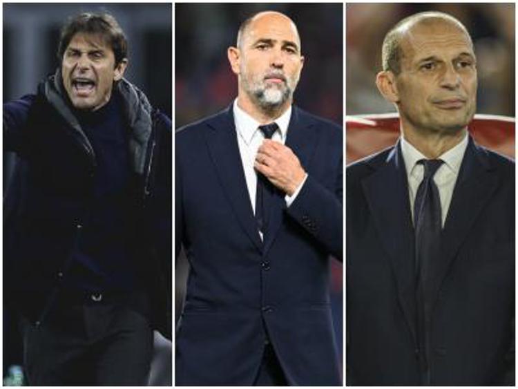 Conte, Tudor e Allegri - Ipa/Fotogramma