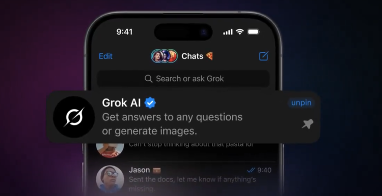 Telegram, accordo con Musk per usare l'intelligenza artificiale Grok