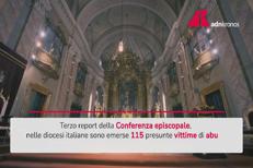 Terzo report Conferenza episcopale, i dati