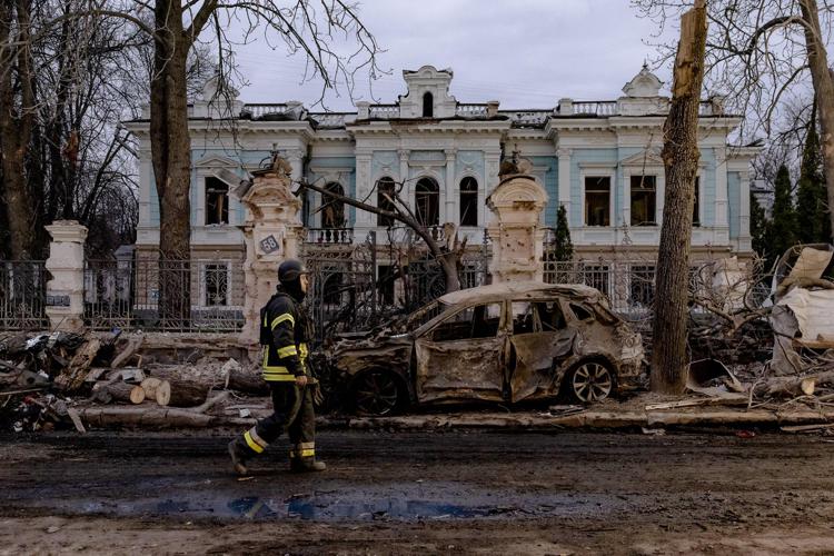 Ucraina, macerie - (Afp)