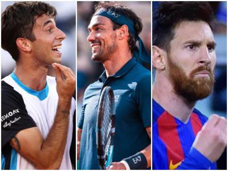 Gigante, Fognini e Messi