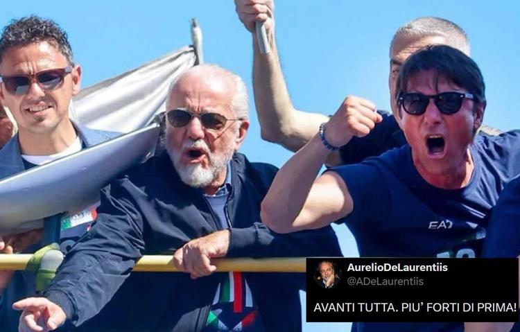 Il post del presidente del Napoli