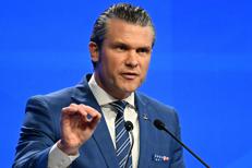 Il Segretario alla Difesa Usa Pete Hegseth - (Afp)