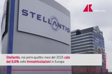 Stellantis, calano le immatricolazioni in Europa