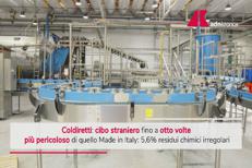 Alimenti, Coldiretti: cibo straniero 8 volte più pericoloso