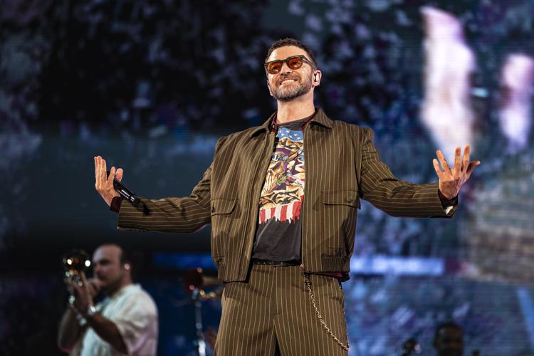 Justin Timberlake sul palco degli I-Days di Milano