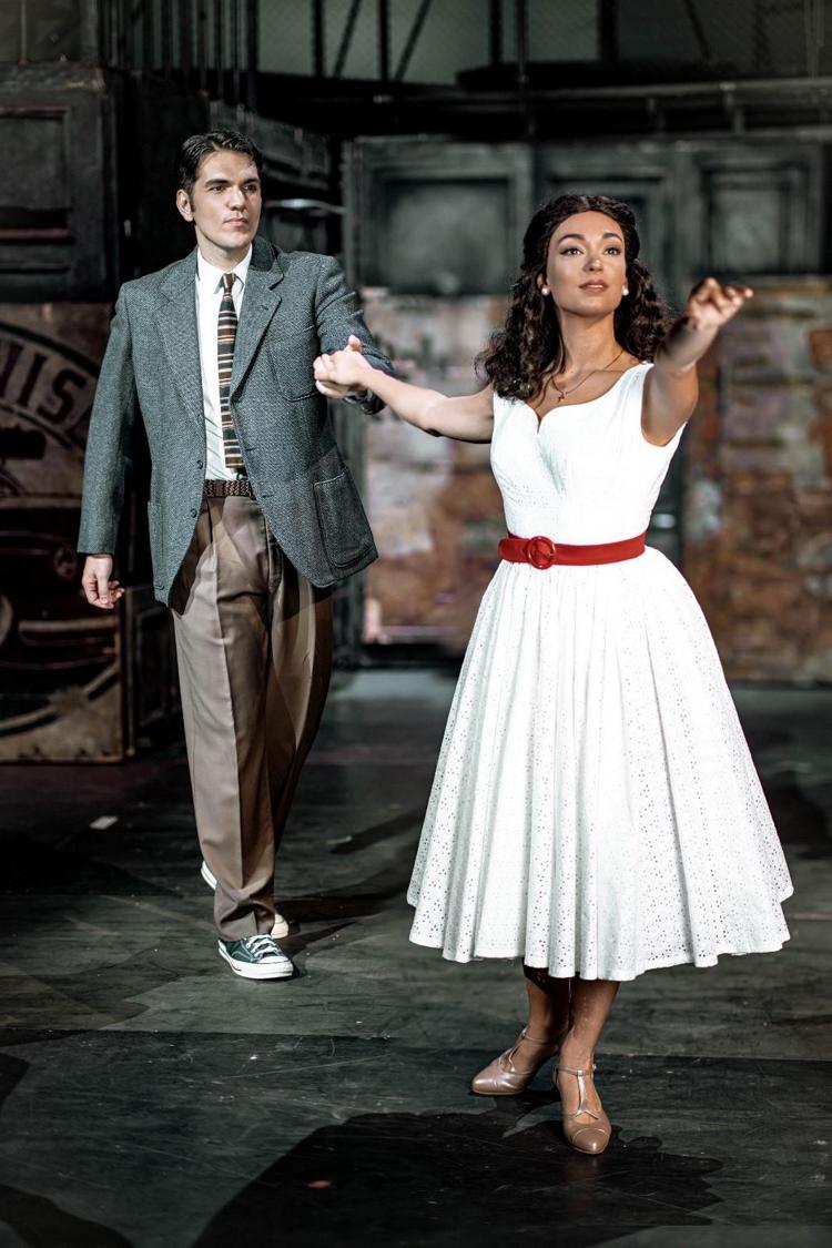 Luca Gaudino e Natalia Scarpolino, protagonisti di 'West Side Story' - (foto Gianluca Saragò)