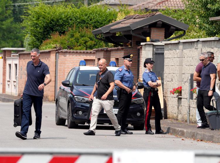 I Ris nella villetta di Chiara Poggi (Fotogramma/Ipa)