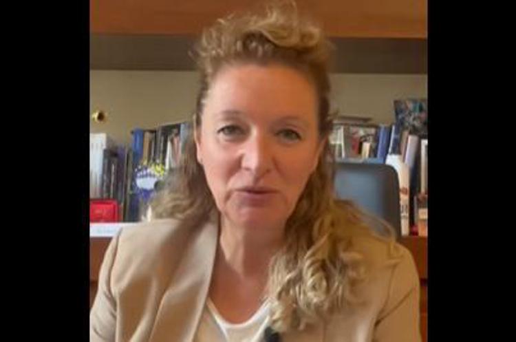 Ilaria Bugetti (dalla pagina Fb della sindaca di Prato)