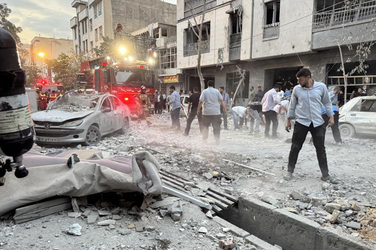 Macerie in Iran