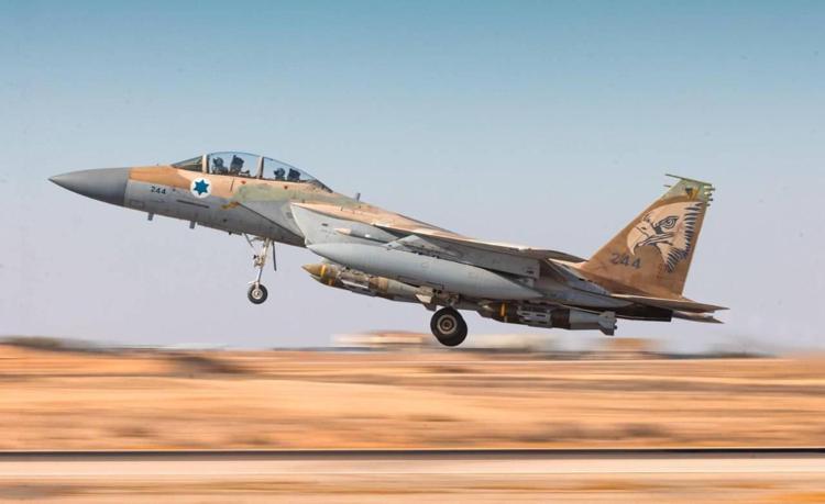 Un caccia israeliano