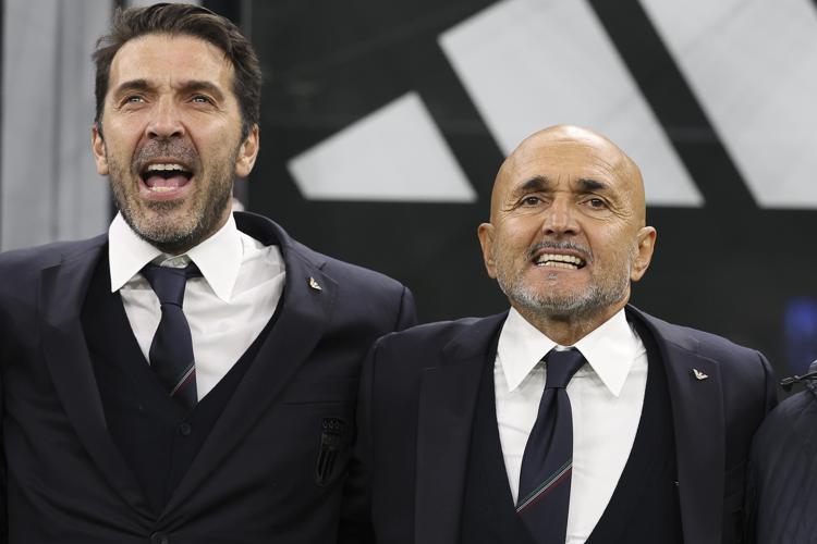 Buffon e Spalletti - Fotogramma/IPA