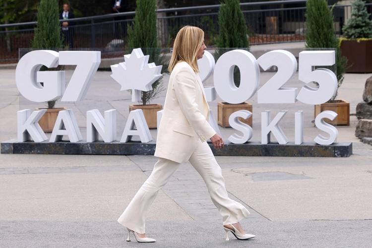 Giorgia Meloni - (Afp)