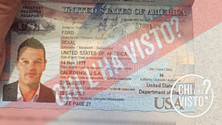 Il passaporto di Rexal Ford