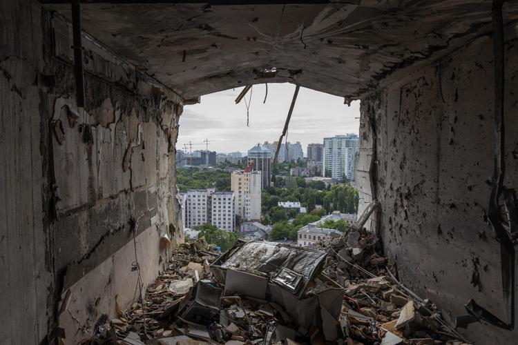 Macerie a Odessa, Ucraina - Afp