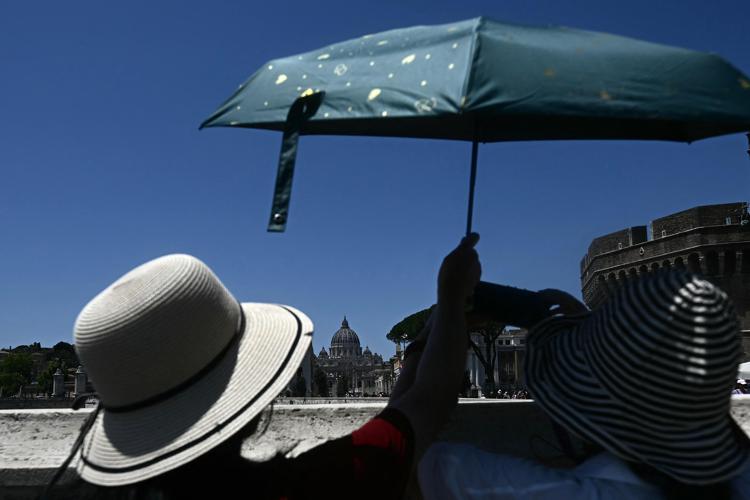 Caldo record sull'Italia - (Afp)