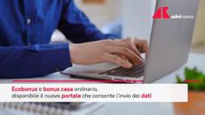 Ecobonus e bonus casa, Enea: online portale per invio dati 2025
