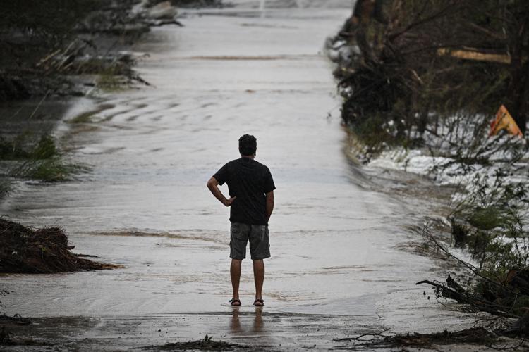 Alluvione in Texas - (Afp)