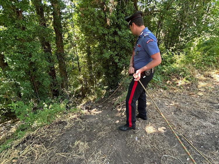 Carabinieri sul posto