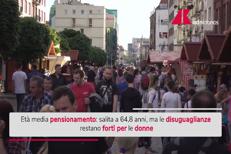 Pensione media uomini superiore del 34% a quella delle donne