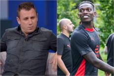 Antonio Cassano e Rafa Leao - Ipa/Fotogramma