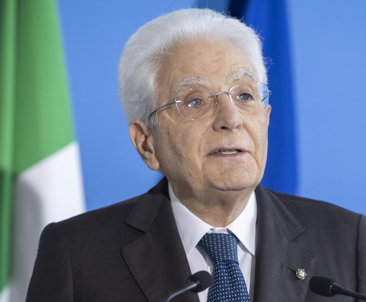 Il presidente della Repubblica Sergio Mattarella, foto dal Quirinale
