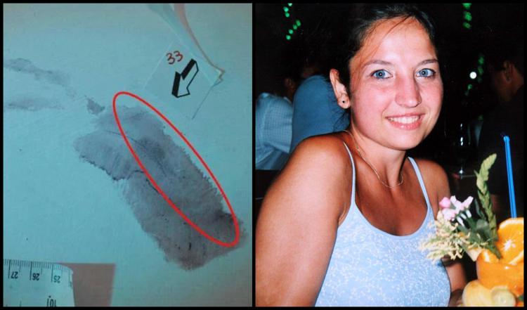 L'impronta 33 e Chiara Poggi (Fotogramma)