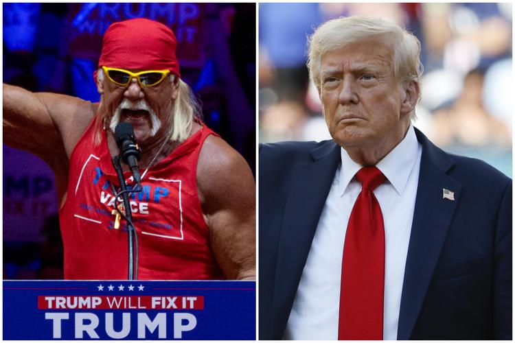 Hulk Hogan e Donald Trump - Ipa