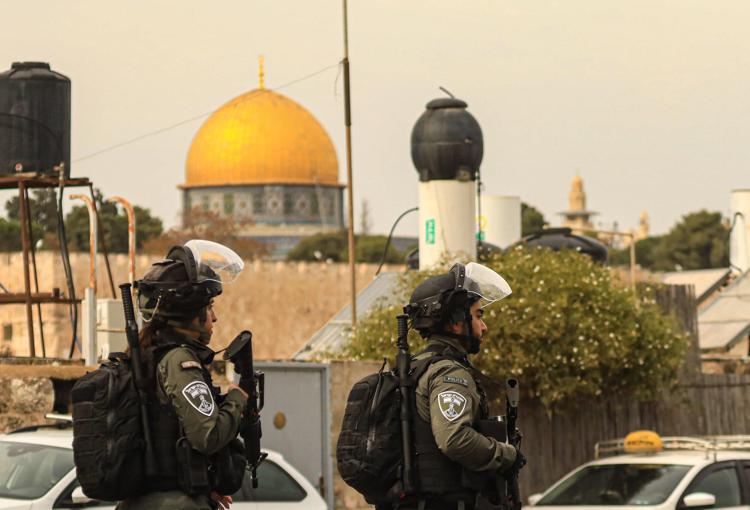 La moschea di Al-Aqsa a Gerusalemme