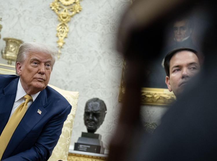 Donald Trump e Marco Rubio  - (Afp)