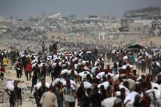 Palestinesi (Afp)
