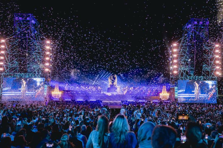 Brian May infiamma il Teatro del Silenzio