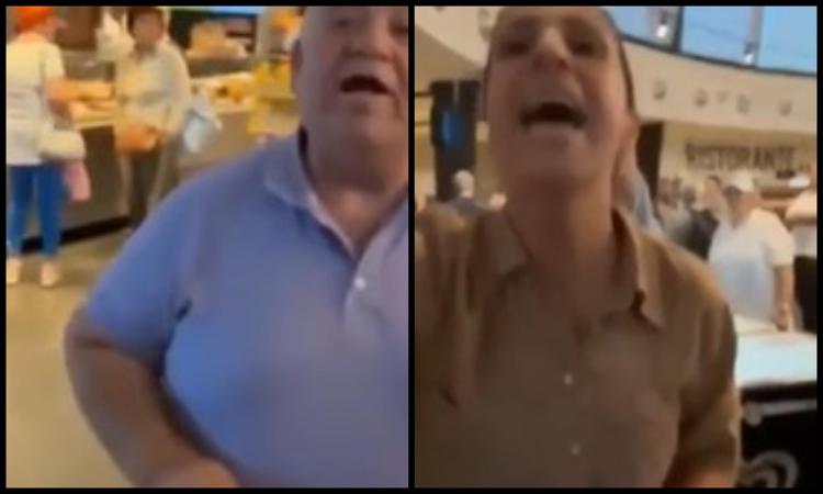 Immagini dal video in autogrill